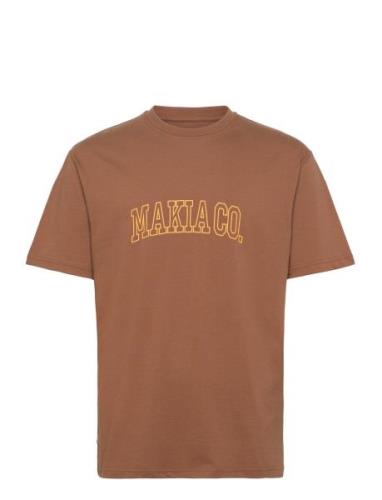 Nord T-Shirt Brown Makia