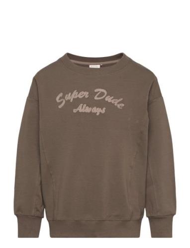 Sweatshirt Ls Brown Minymo