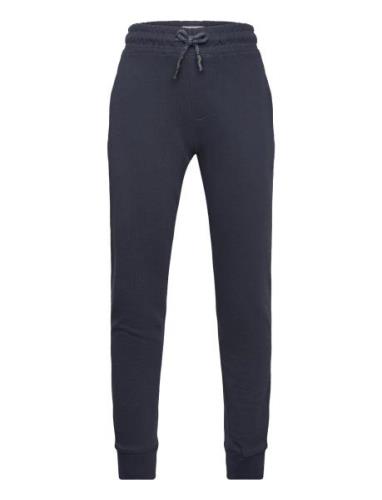 Cotton Jogger-Style Trousers Navy Mango