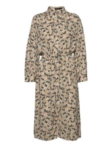 Slkimaya Shirt Dress Patterned Soaked In Luxury