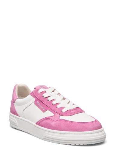 Women Lace-Up Pink Tamaris