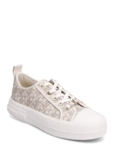 Evy Lace Up Cream Michael Kors