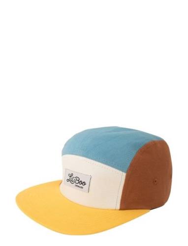 Block Orange/Green 5-Panel Patterned Lil' Boo