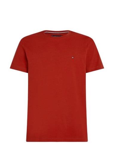 Stretch Slim Fit Tee Red Tommy Hilfiger