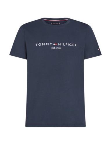 Tommy Logo Tee Blue Tommy Hilfiger