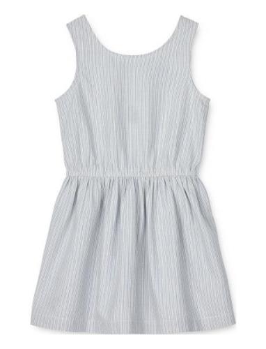 Idaho Stripe Dress Blue Liewood