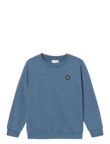 Nkmvimo Ls Sweat Bru Noos Blue Name It