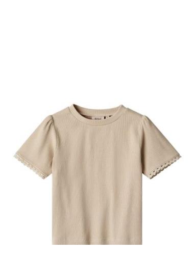 T-Shirt S/S Iris Beige Wheat