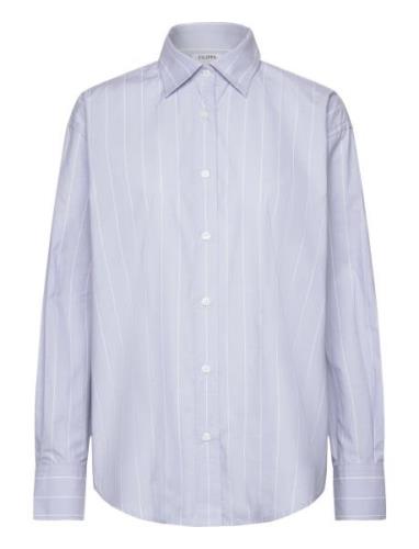 Stripe Poplin Shirt Blue Filippa K