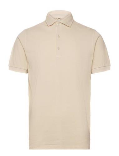 Mmgharvey Faded Polo Cream Mos Mosh Gallery