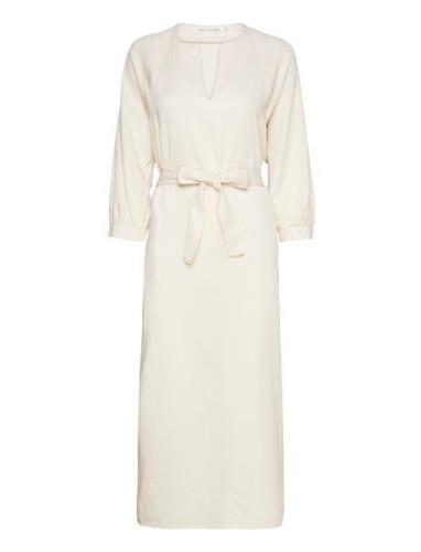 Aviator Long Dress - Busra Cream Rabens Sal R