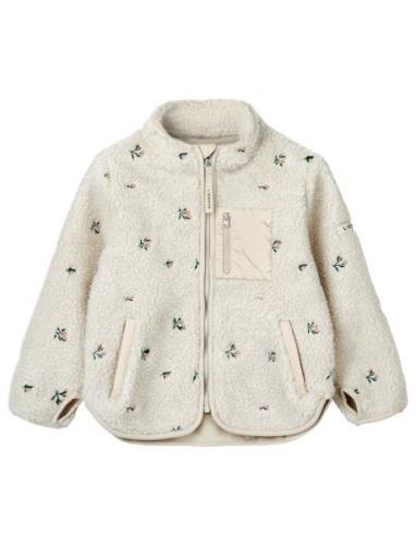 Nolan Embroidery Jacket Cream Liewood