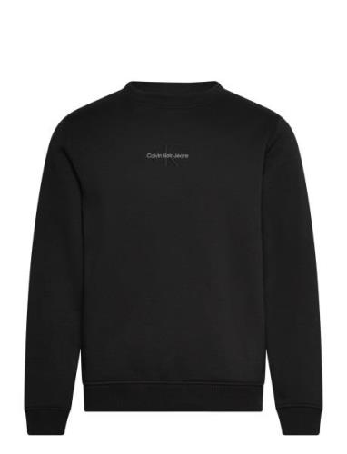 Monologo Crew Neck Black Calvin Klein Jeans