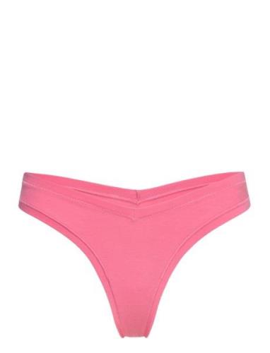 Flex Thong Pink Organic Basics