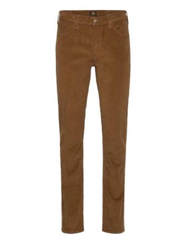 Daren Zip Fly Brown Lee Jeans