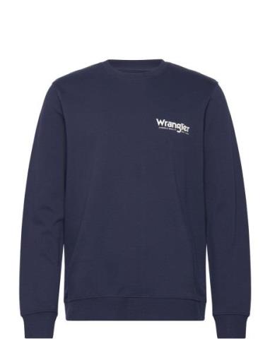 Crewneck Sweatshirt Navy Wrangler