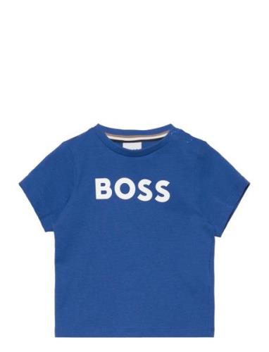 Short Sleeves Tee-Shirt Blue BOSS