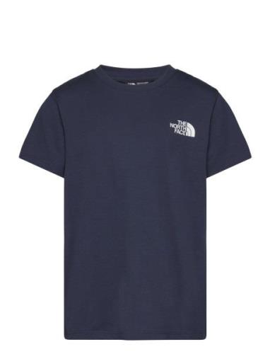 Teen S/S Simple Dome Tee Navy The North Face