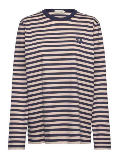 Tasaraita Men Ls Beige Marimekko