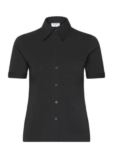 Jersey Short Sleeve Shirt Black Filippa K