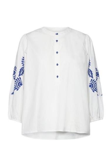 Faithll Blouse Ls White Lollys Laundry