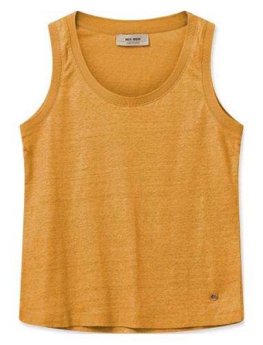 Mmcasa Foil Tank Top Orange MOS MOSH