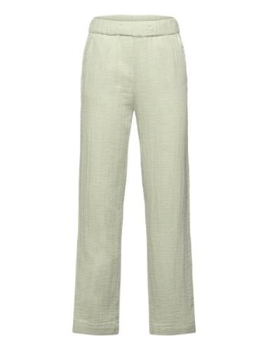 Trousers Double Weave Green Lindex