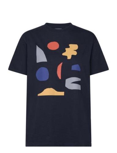 Summer Night Landscape Unisex T-Shirt Navy Bobo Choses