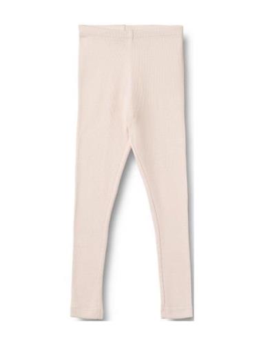 Rib Leggings Maddy Pink Wheat