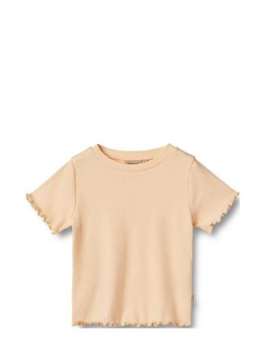 T-Shirt S/S Irene Yellow Wheat