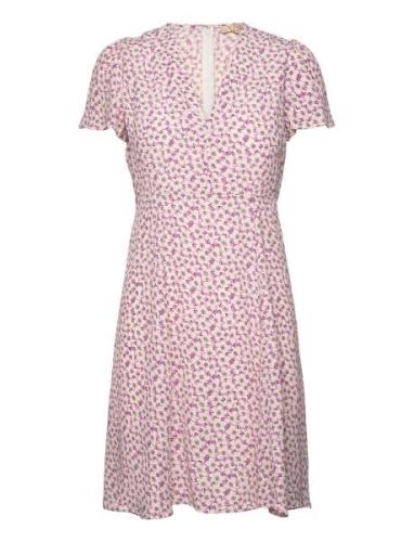 Summer 50'S Dress Purple By Ti Mo