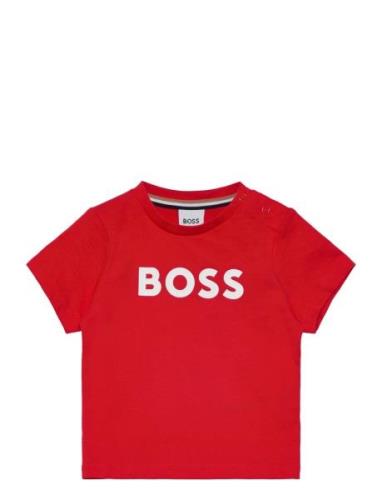 Short Sleeves Tee-Shirt Red BOSS