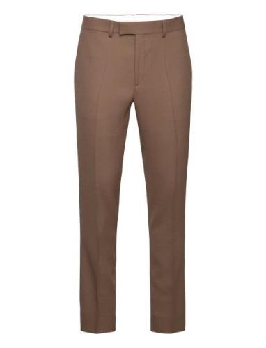 Grant Active Hopsack Pants Brown J. Lindeberg