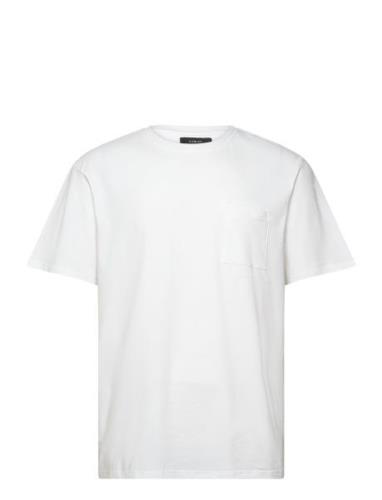 Clean Formal Stretch T-Shirt White Clean Cut Copenhagen