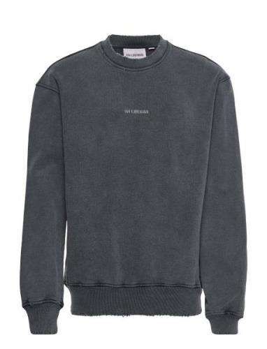 Distressed Crew Logo Grey HAN Kjøbenhavn