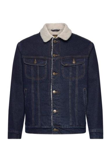 Sherpa Jacket Blue Lee Jeans