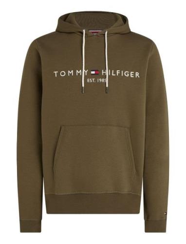 Tommy Logo Hoody Green Tommy Hilfiger