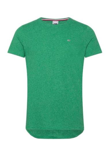 Tjm Xslim Jaspe C Neck Ext Green Tommy Jeans