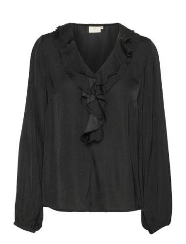 Kacassie Blouse Black Kaffe