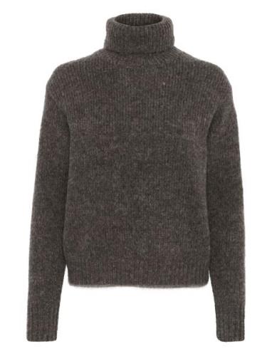 Katrina Ls Pullover Brown Kaffe