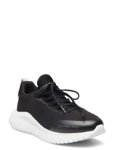 Eva Runner Low Sock Kt In Mtr Black Calvin Klein