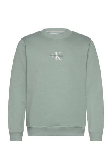 Monologo Crew Neck Green Calvin Klein Jeans