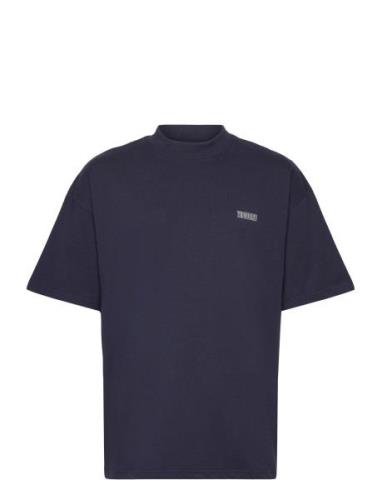 Wbbose Spot Tee Navy Woodbird