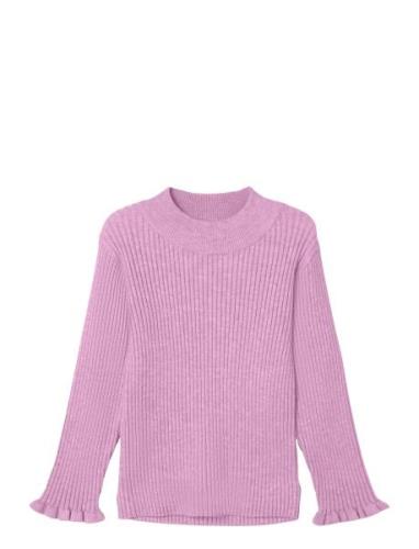 Nmfvianna Ls Slim Knit Pink Name It