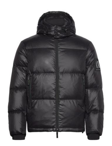 Down Jacket Black Armani Exchange