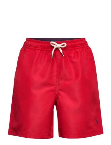 Traveler Swim Trunk Red Ralph Lauren Kids