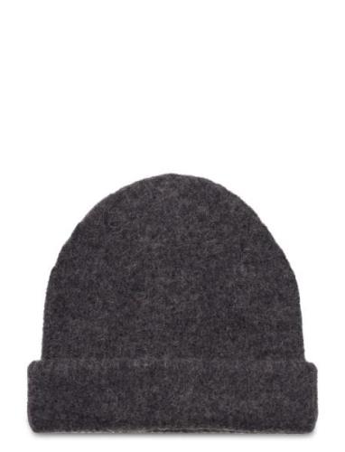 Alphagz Knit Hat Grey Gestuz