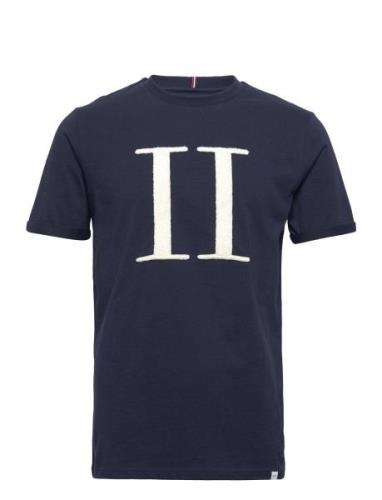 Encore Bouclé T-Shirt Navy Les Deux