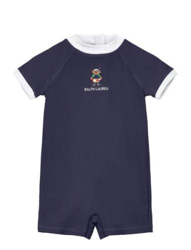 Performance Rash Guard Shortall Navy Ralph Lauren Baby