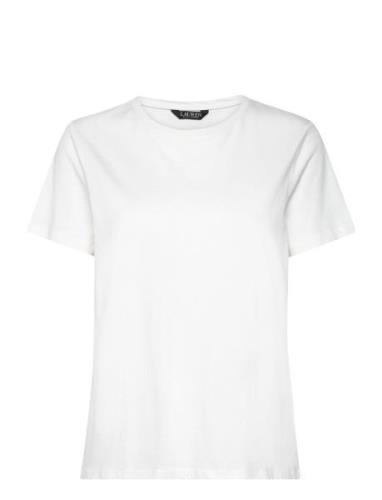 Cotton Jersey Tee White Lauren Ralph Lauren